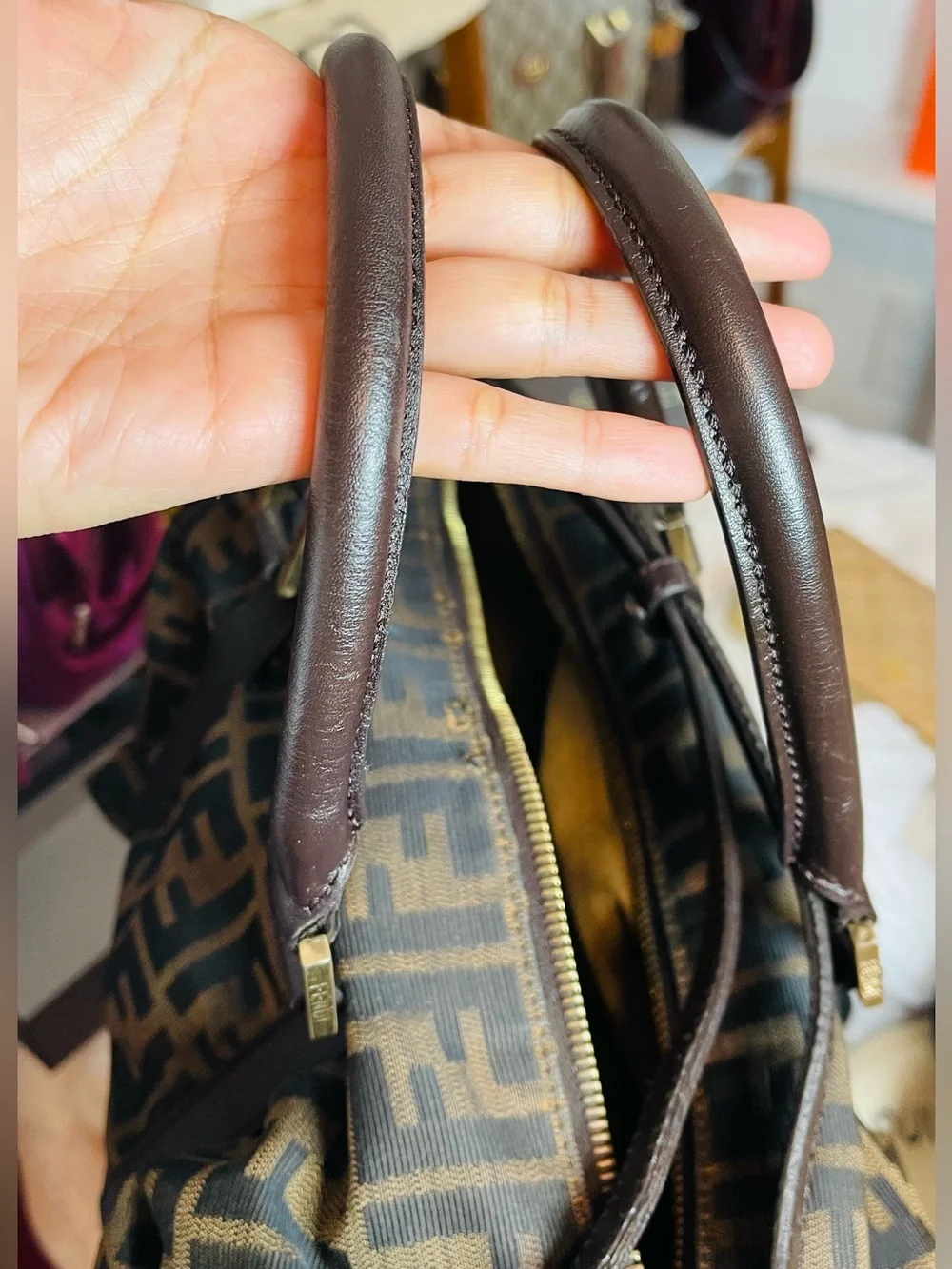 Fendi Authentic Vintage with crossbody strap